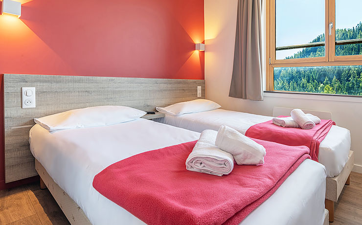 Azureva_Chambres communiquantes TWIN + TWIN